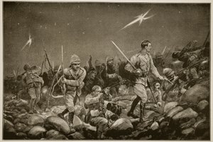 Nattsortering från Mafeking av Richard Caton Woodville junior